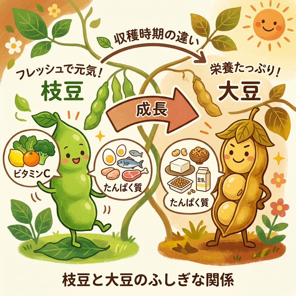 枝豆の図解