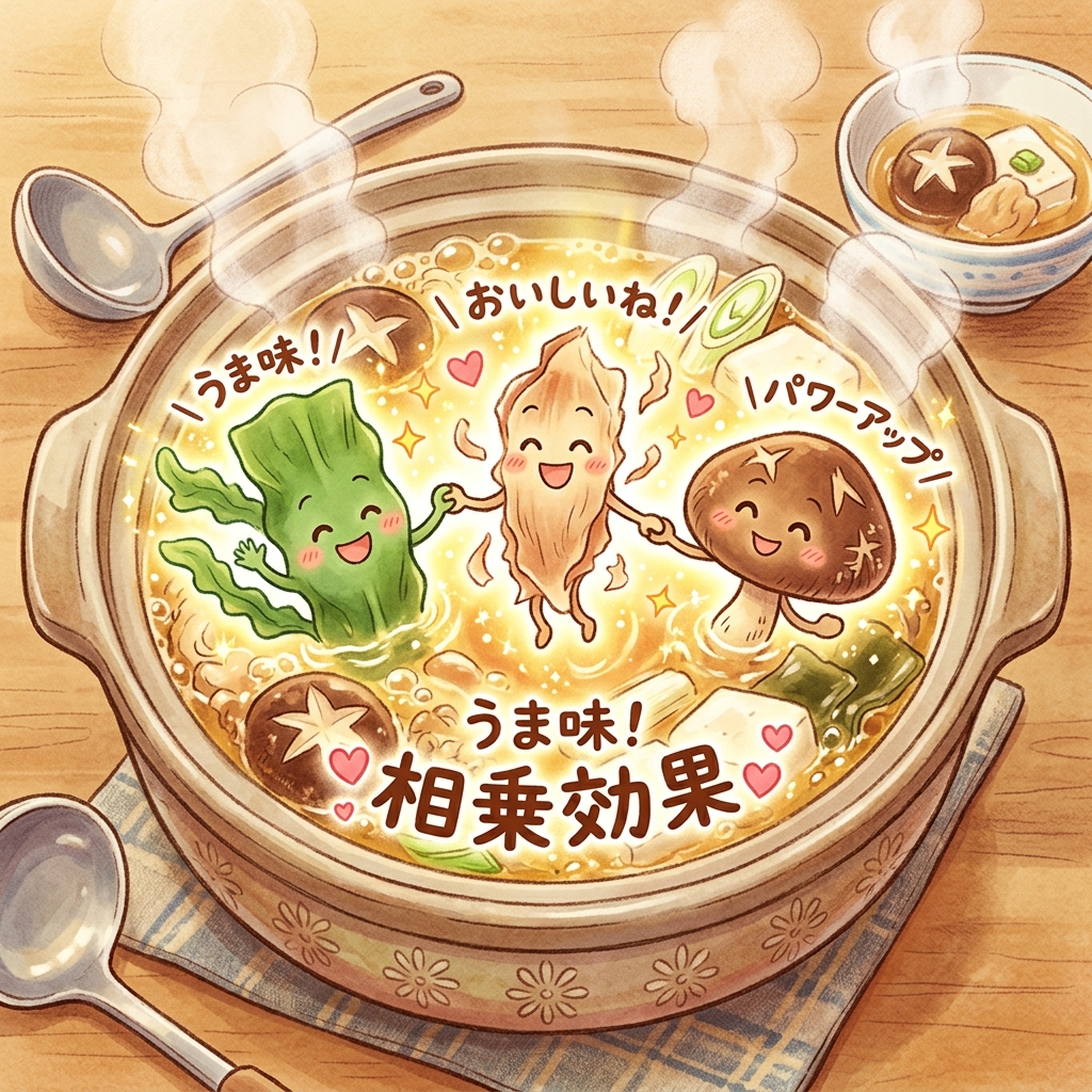 うま味の相乗効果