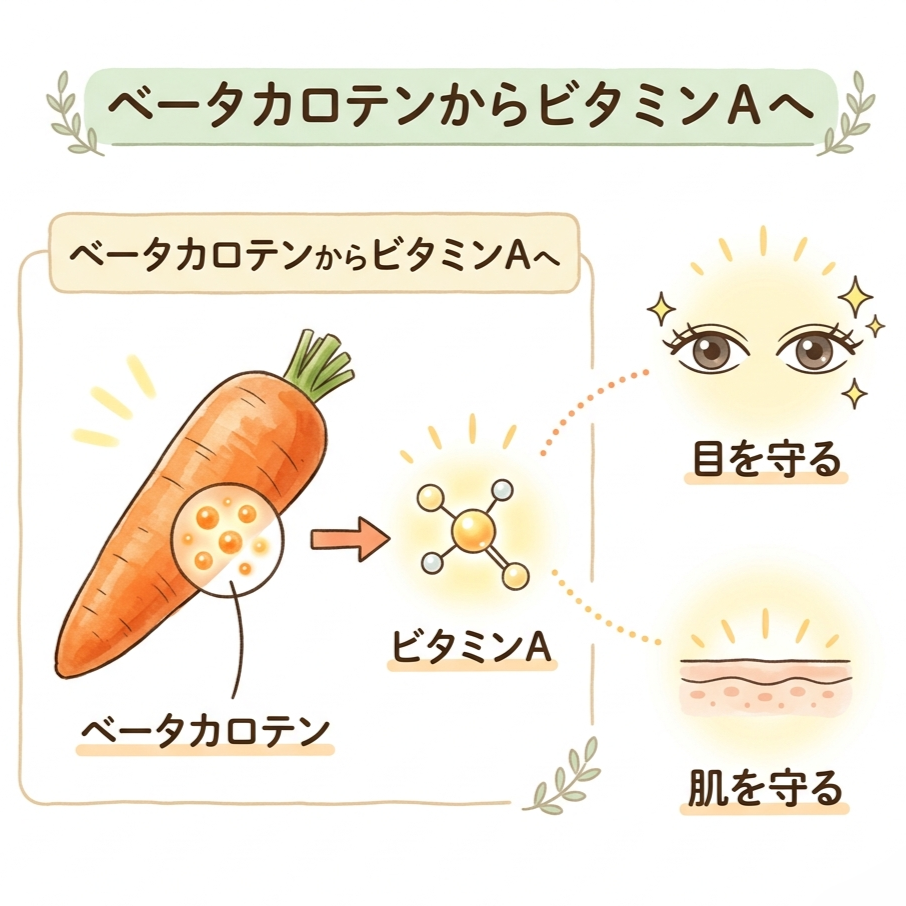 β-カロテンの解説