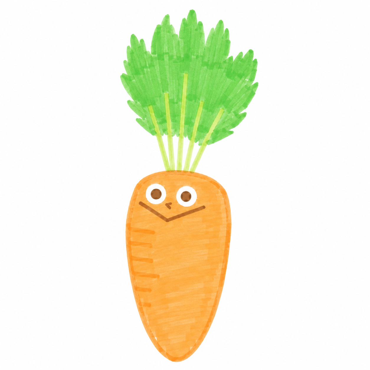 にんじんのイラスト